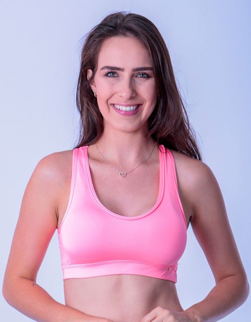 F021-Top Reforçado Nadador Fitness com Bojo Removível