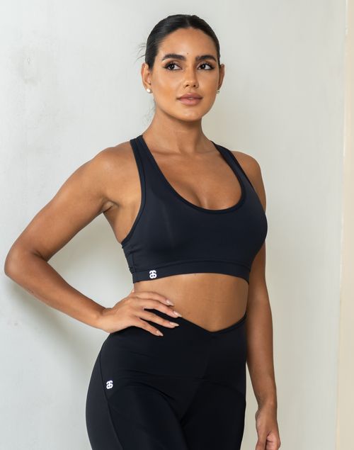 F021-Top Reforçado Nadador Fitness com Bojo Removível