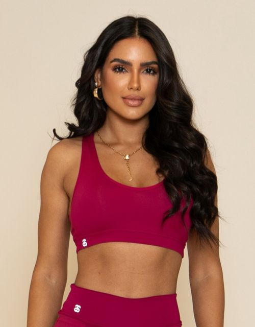 F021-Top Reforçado Nadador Fitness com Bojo Removível