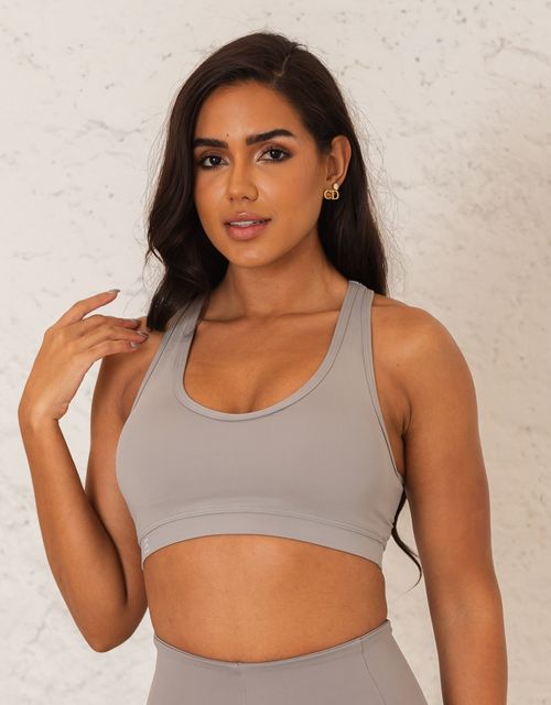 F021-Top Reforçado Nadador Fitness com Bojo Removível