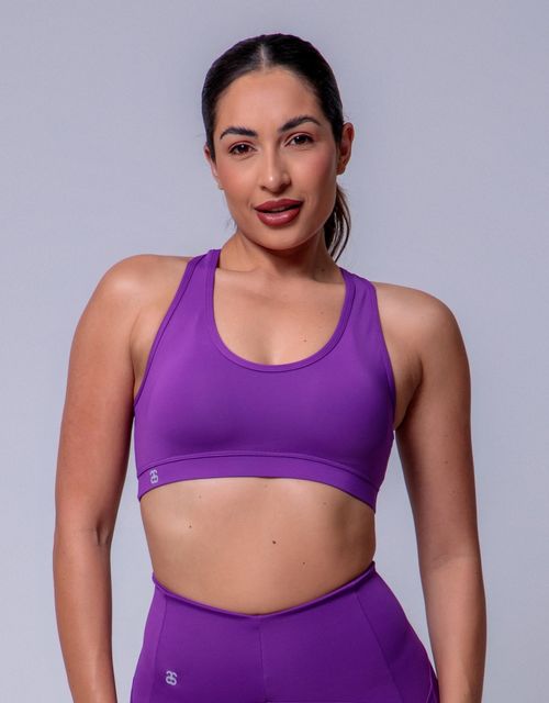 F021-Top Reforçado Nadador Fitness com Bojo Removível