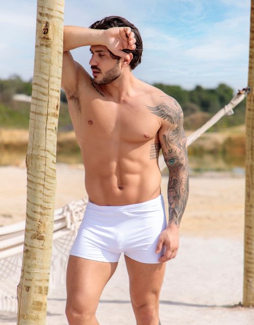 B116 - Sunga boxer adulta.