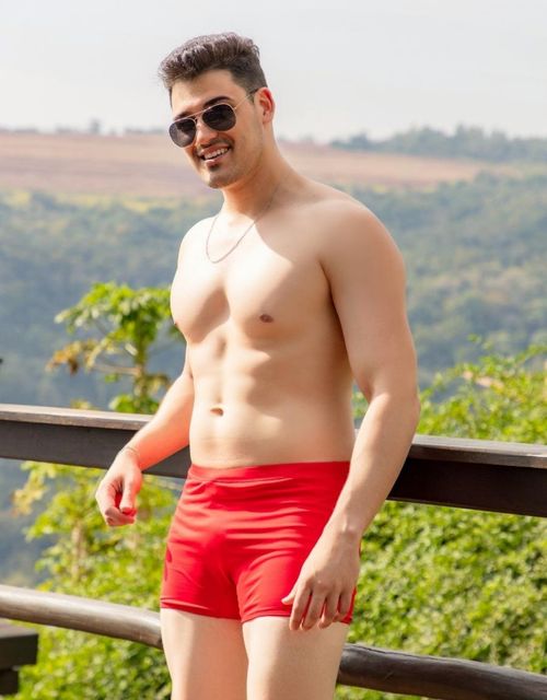 B116 - Sunga boxer adulta.