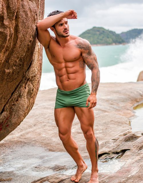 B116 - Sunga boxer adulta.