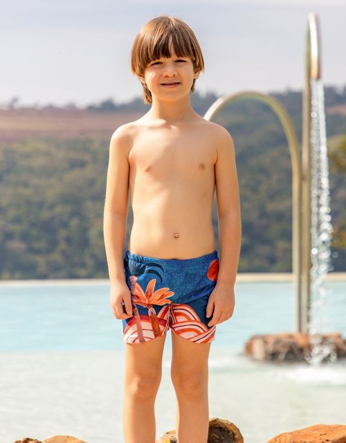 B169 - Sunga boxer infantil.