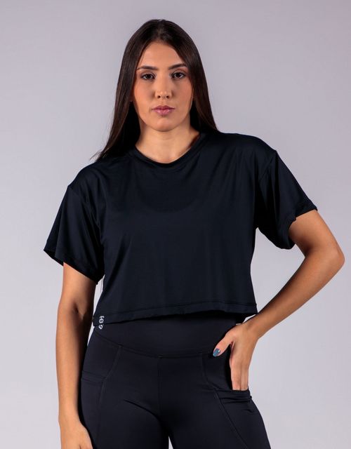 F355 - Cropped de mangas, com silk.