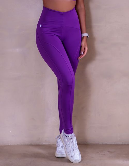 F280-Legging Fitness com Recortes em Suplex.
