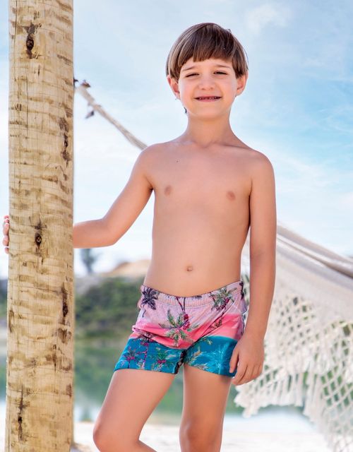 B169 - Sunga boxer infantil.