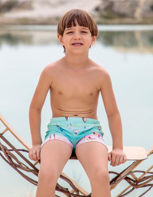 B169 - Sunga boxer infantil.