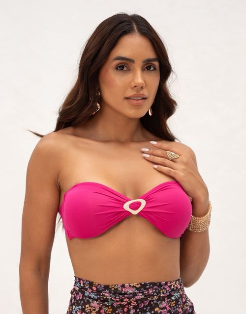 B515 - Sutiã tomara que caia com passante.