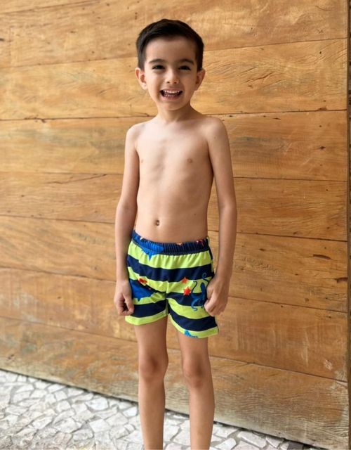 B169 - Sunga boxer infantil.